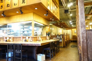 平日の5時半予約だと意外とガラガラ