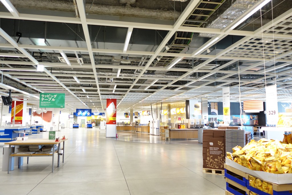 IKEA神戸のフードコートで座って食べる方法